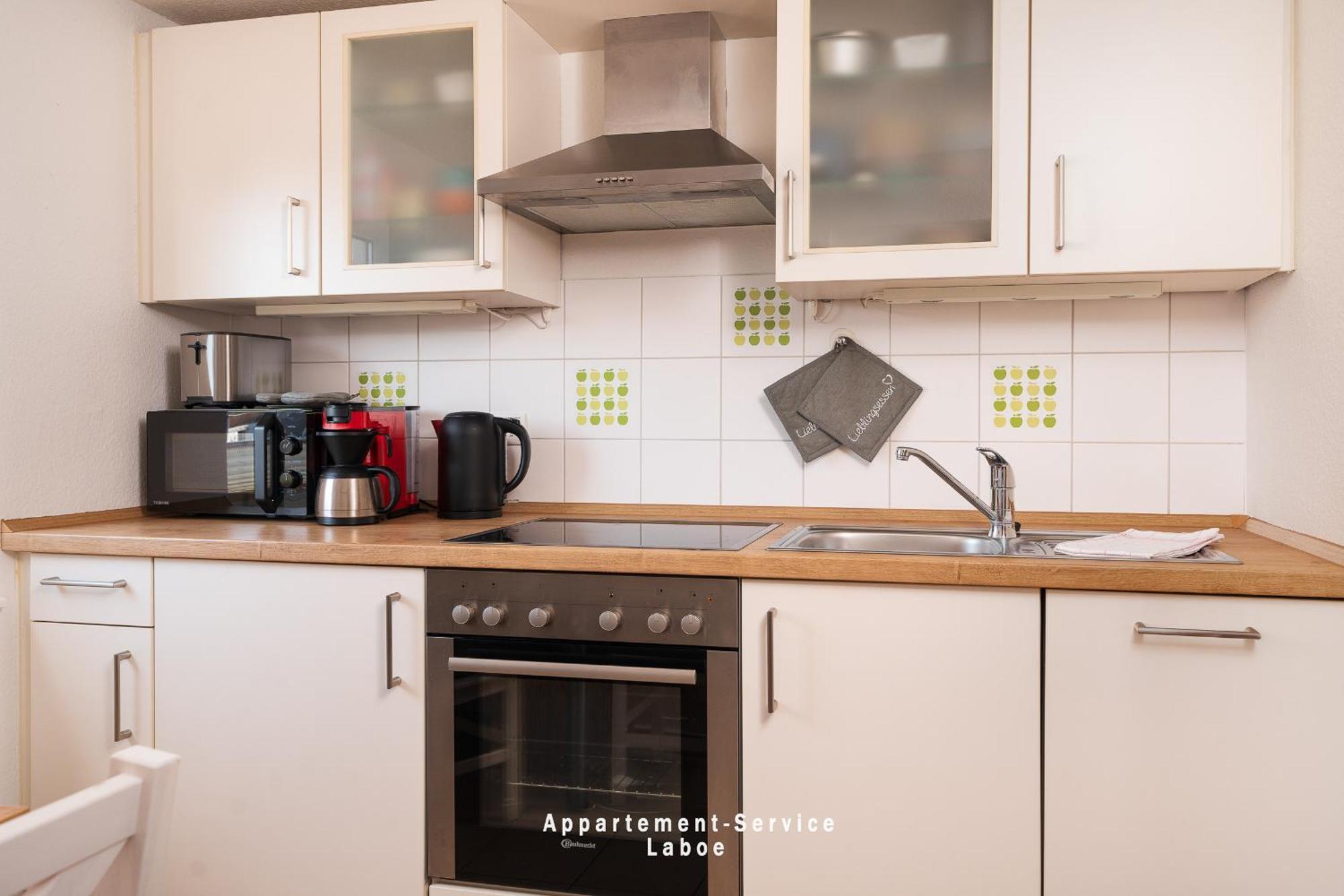 Kleines Glueck Apartment Laboe Bagian luar foto