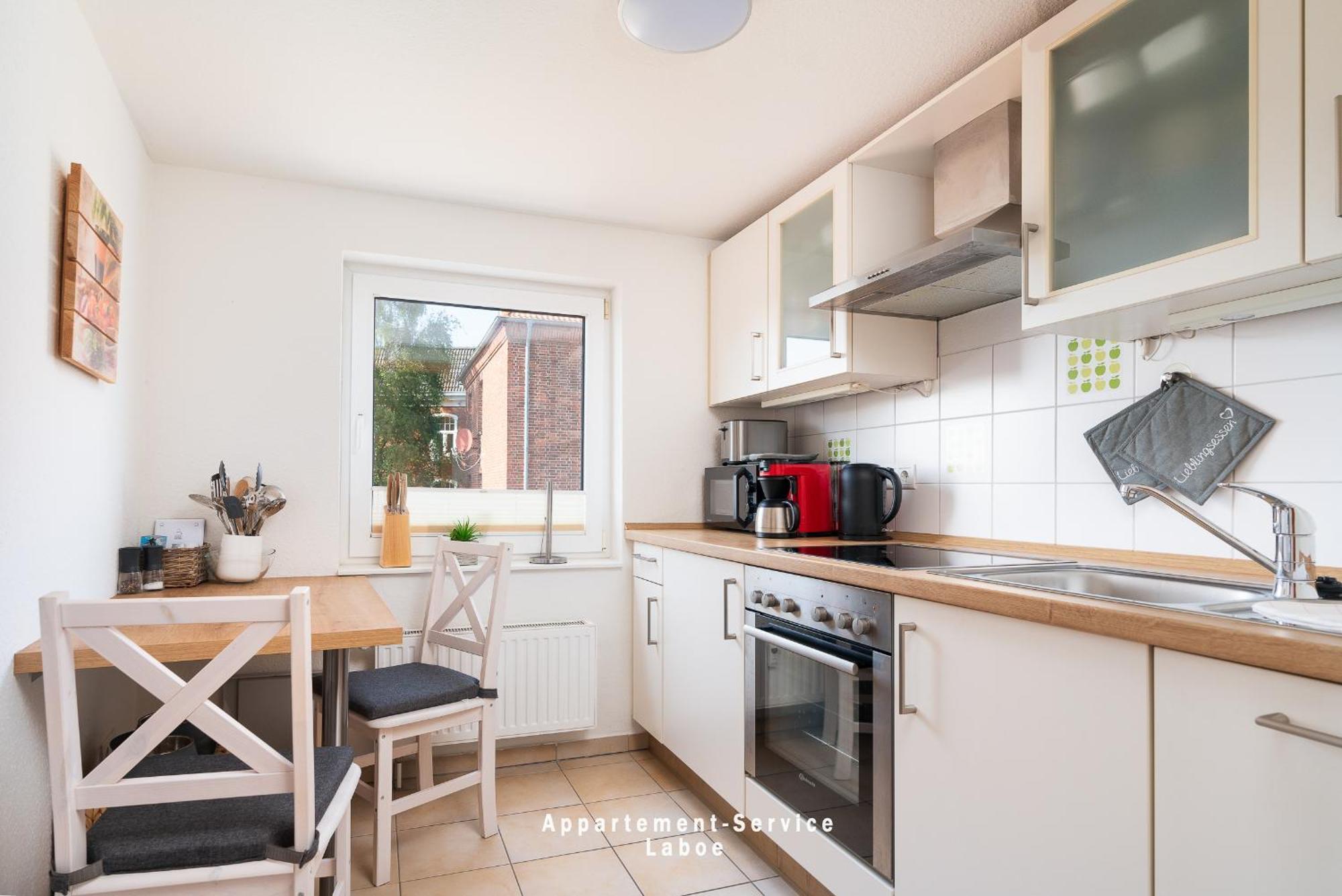 Kleines Glueck Apartment Laboe Bagian luar foto
